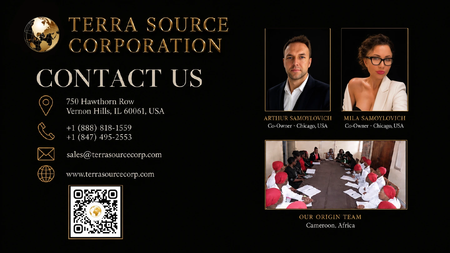 Terra Source contact information and origin team